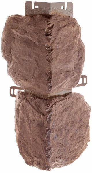 Наружный угол бутовый камень (скифский), 0,44 х 0,18м (н) купить в 