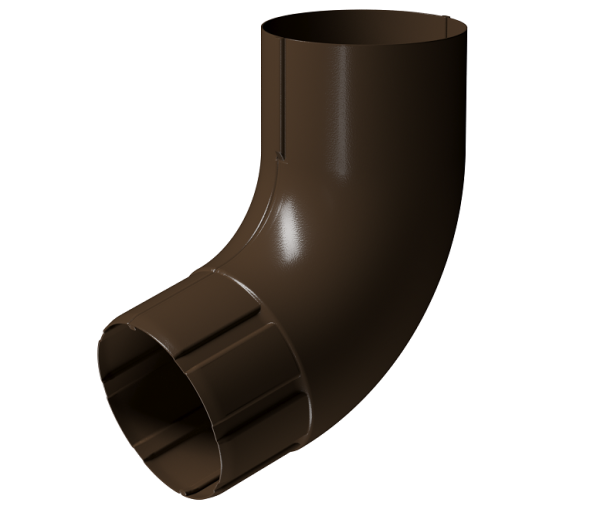Колено 72° D90 Döcke STAL PREMIUM Каштан, (RAL 8017) купить в 