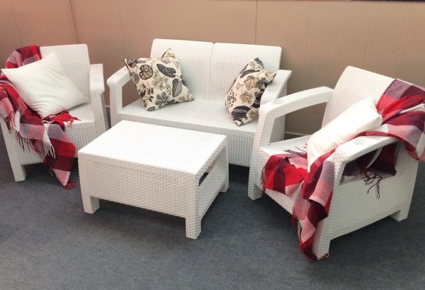 Комплект Yalta Terrace Set белый купить в 
