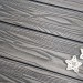 Террасная доска из ДПК Terrapol Смарт 3D Полнотелая без паза Черное дерево купить в 