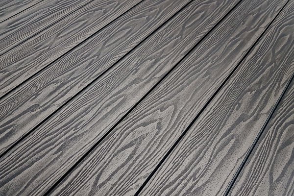 Террасная доска из ДПК Terrapol Смарт 3D Полнотелая без паза Черное дерево купить в 