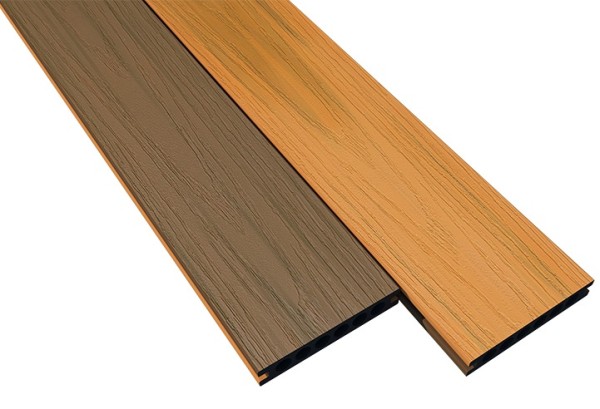 Террасная доска двухсторонняя WOODVEX Select Co-Extrusion Dual Teak / Latte купить в 