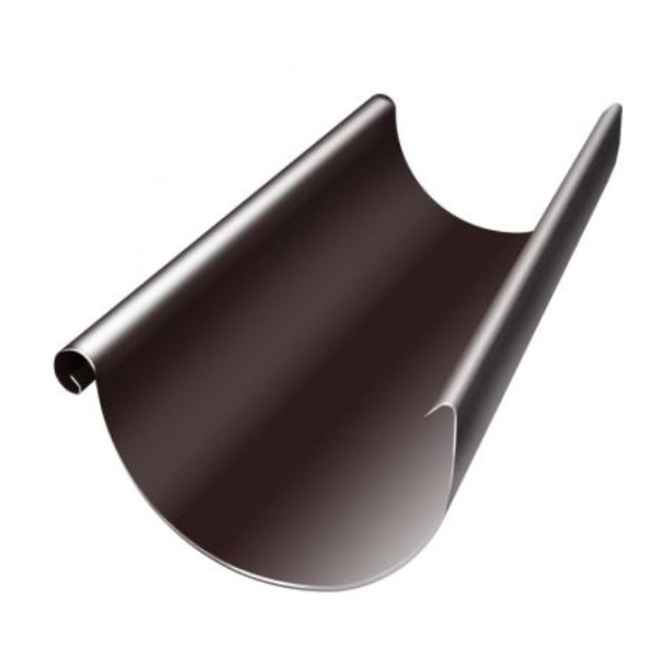 Водосток Grand Line 150x100 – Желоб 3м RAL 8017 купить в 