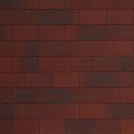 Гибкая черепица Tegola CAPRI rosso 401 купить в 