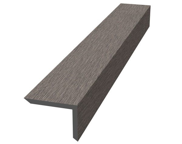 Уголок ДПК для террасной доски NauticPrime, 60x40x2900мм Венге купить в 