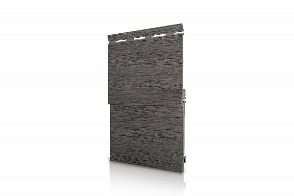 Вспененный сайдинг VOX KERRAFRONT WOOD DESIGN серебряно-серый купить в 
