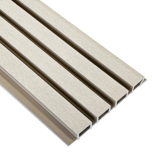 Фасадная реечная панель EasyDecking Wood-X 219х26 Бежевый купить в 