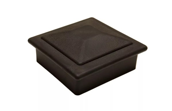 Крышка верхняя ПВХ для столба Deckart 125х125 Графи купить в 