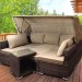 Диван-Трансформер AFINA плетеный из иск. ротанга AFM-320B Brown купить в 