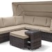 Диван-Трансформер AFINA плетеный из иск. ротанга AFM-320B Brown купить в 