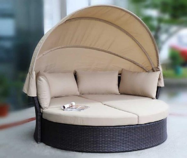 Диван-Трансформер AFINA плетеный из иск. ротанга AFM-325B Brown купить в 