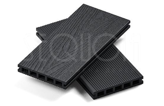 Доска террасная ДПК 3D SEQUOIA Evolution WOOD BLACK купить в 