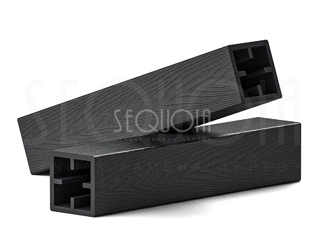 Столб SEQUOIA Evolution 3D WOOD BLACK купить в 