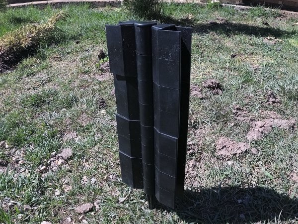 Угловой элемент поворотный, пластиковый от 60° до 300° для доски 300х30 мм из ДПК чёрный Holzhof купить в 