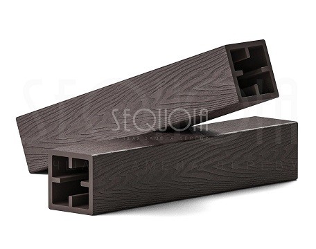Столб SEQUOIA Evolution 3D WOOD BROWN купить в 