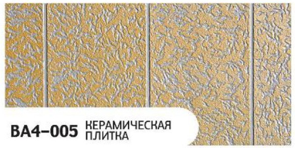 Фасадная панель Zodiac Керамическая плитка BA4-005 купить в 