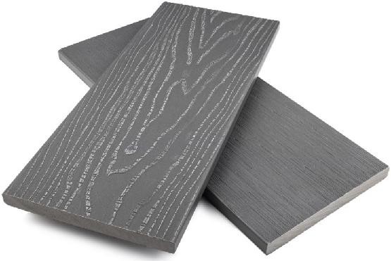 Заборная доска ДПК полнотелая NanoWood Серый купить в 