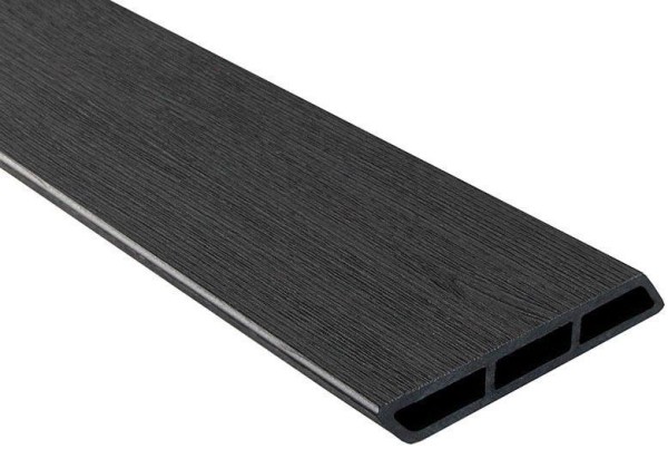 Доска Ромбус 3D ДПК Outdoor STORM BLACK черная купить в 