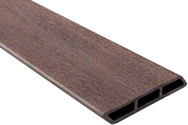 Доска Ромбус 3D ДПК Outdoor STORM BROWN коричневая микс купить в 