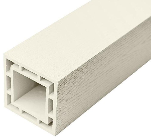 Столб FAYNAG ДПК WOOD слоновая кость купить в 