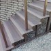 Ступень ДПК Outdoor Havana/Вельвет полнотелая серая  микс купить в 