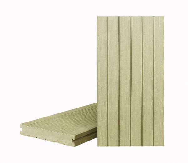 Террасная доска Классик Фисташка (полнотелая с пазом) Под заказ купить в 