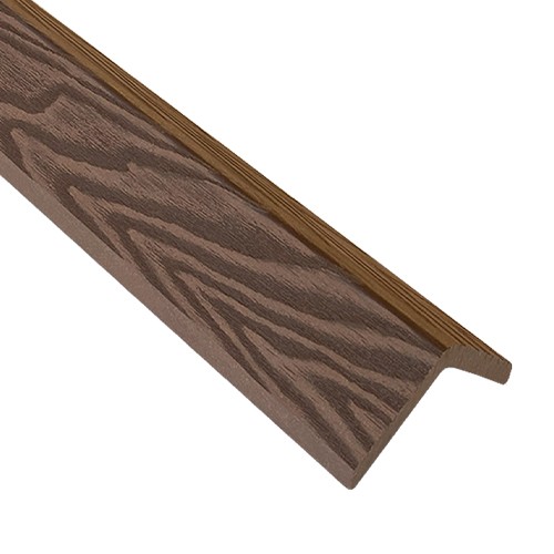 Уголок 3D EasyDecking Wood-Х 50х50 Коричневый купить в 