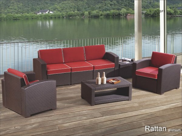 Уличные диваны и кресла коллекции Rattan Premium 5  купить в 
