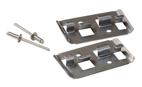 Кляймер Профи с заклёпкой по металлу (нержавейка) купить в 