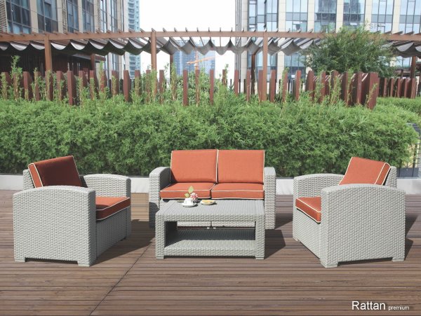 Уличные диваны и кресла коллекции Rattan Premium 4 купить в 