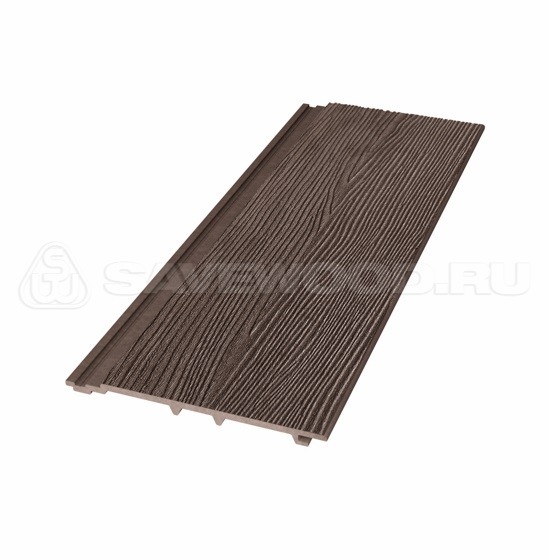 Сайдинг из дпк savewood sw-cedrus радиальный распил терракот купить в 