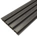 Фасадная доска из ДПК Faynag Wood Рейка Мокрый Асфальт купить в 