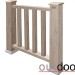 Ограждение из ДПК Outdoor Классик 3D STORM серый микс купить в 