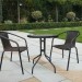 Комплект плетеной мебели AFINA из иск. ротанга Асоль-LR02 LRC-02/LRT-02-D60 Dark Brown купить в 