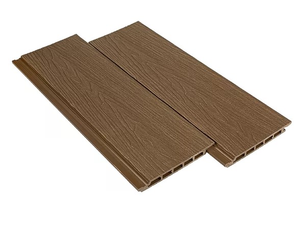 Фасадная панель из ДПК Deckart Vista 3D с текстурой дерева Орех купить в 