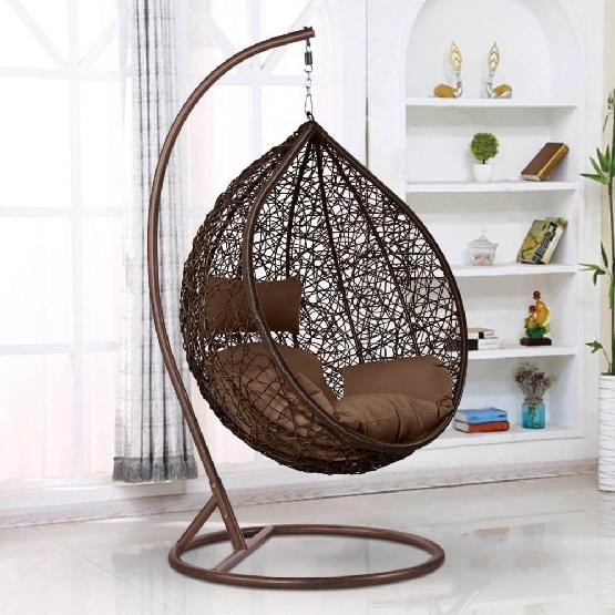 Кресло Подвесное из искусственного ротанга AFM-168A-XL Brown купить в 