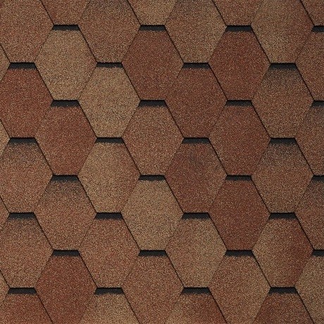 Гибкая черепица Tegola VENETO terracotta 206 купить в 