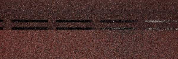 Коньково-карнизная черепица Docke Standard, красный купить в 