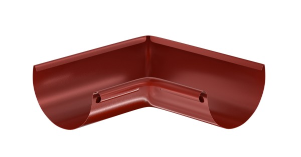 Водосток Aquasistem, система 150x100 - Угол желоба, внутренний 90° RR 29 Бургундский купить в 