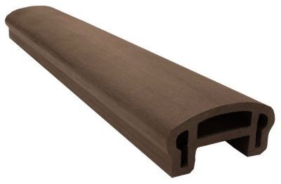 Перила вехнее фигурное Woodvex Select Венге купить в 