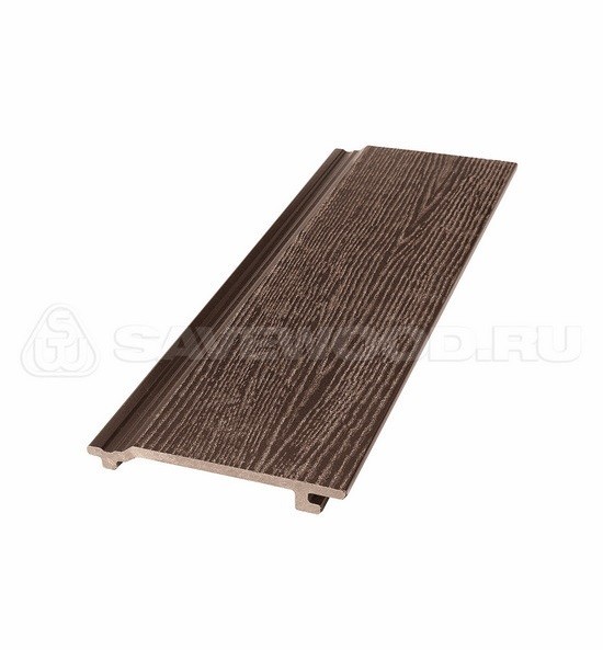 Сайдинг из дпк savewood sw-sorbus радиальный распил терракот купить в 