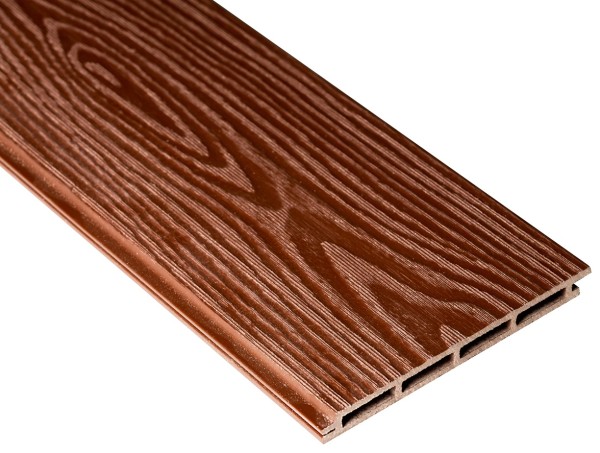 Фасадная доска из ДПК 3D Faynag - Шоколад купить в 