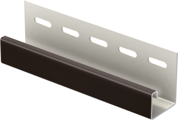 J-планка к Софиту PRO Тёмно коричневый купить в 