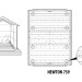 Сарай пластиковый Newton 759 купить в 