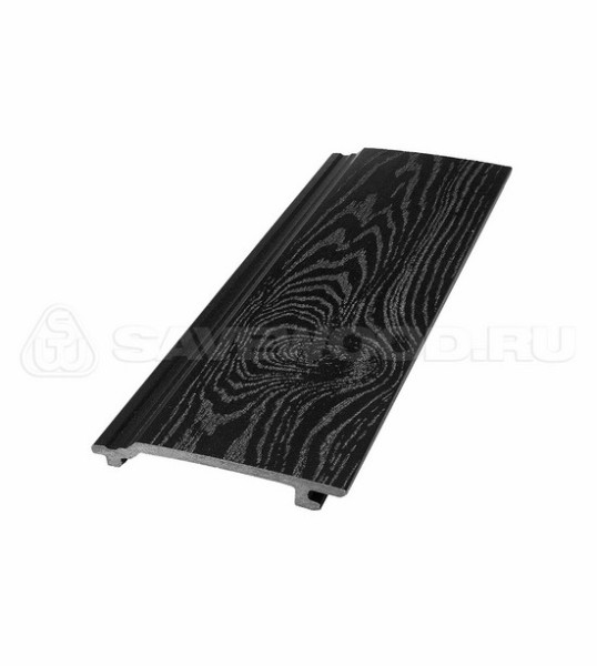 Сайдинг из дпк savewood sw-sorbus тангенциальный распил черный купить в 