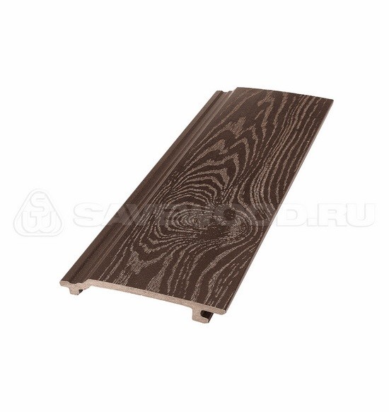 Сайдинг из дпк savewood sw-sorbus тангенциальный распил терракот купить в 