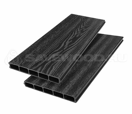 Грядочная доска ДПК 3D Savewood SW Rumex Чёрный купить в 
