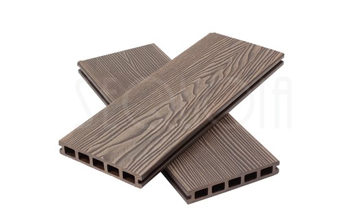 Доска террасная ДПК 3D SEQUOIA DUAL WOOD BROWN купить в 