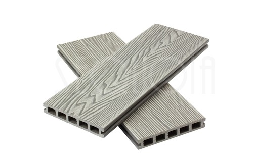 Доска террасная ДПК 3D SEQUOIA DUAL WOOD GRAY купить в 
