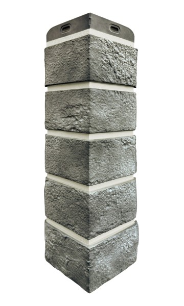 Угол Grand Line состаренный кирпич Элит гранит, ШОВ белый купить в 